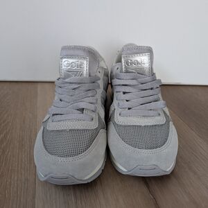 GOLA, sneaker, gray, silver, retro, size 6